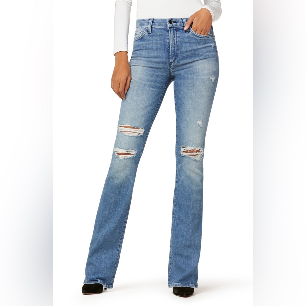 Joe’s Jeans Hi Honey High Rise Distressed Jeans Size 28